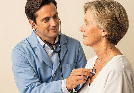 Doctor consultation at home